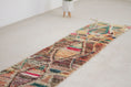 Load image into Gallery viewer, Multicolored 10x2 Boujad Runner Rug – moroccan runner, Handmade Wool Rug