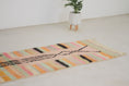 Load image into Gallery viewer, Orange 10x2 Berber Runner Rug – runner rug carpet, Handmade Wool Rug