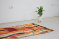 Load image into Gallery viewer, Orange 8x5 Boujad Rug – colorful area rug, area rugs boho, Handmade Wool Rug