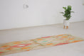 Load image into Gallery viewer, Green 9.5x2 Moroccan Runner Rug – moroccan runner rug, moroccan runner, Handmade Wool Rug