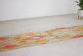 Load image into Gallery viewer, Green 9.5x2 Moroccan Runner Rug – moroccan runner rug, moroccan runner, Handmade Wool Rug