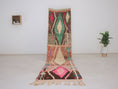 Load image into Gallery viewer, Brown 10x2 Berber Runner Rug – colorful runner rug, hall runner rugs, Handmade Wool Rug