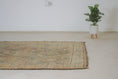 Load image into Gallery viewer, Vintage Moroccan Rug – Handmade Wool Berber rug, 7x10 ft – Gray beni mguild rug