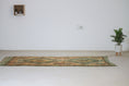 Load image into Gallery viewer, Vintage Moroccan Rug – Handmade Wool Berber rug, 4x9 ft – Peach beni mguild rug