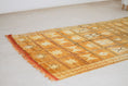 Load image into Gallery viewer, Vintage Moroccan Rug – Handmade Wool Berber rug, 7x5 ft – Yellow beni mguild rug