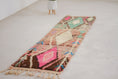 Load image into Gallery viewer, Brown 10x2 Berber Runner Rug – colorful runner rug, hall runner rugs, Handmade Wool Rug