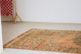 Load image into Gallery viewer, Vintage Moroccan Rug – Large Handmade Wool Berber rug, 7x13 ft – Peach beni mguild rug