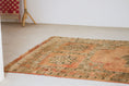 Load image into Gallery viewer, Vintage Moroccan Rug – Large Handmade Wool Berber rug, 7x13 ft – Peach beni mguild rug