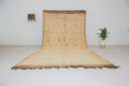 Load image into Gallery viewer, Vintage Moroccan Rug – Handmade Wool Berber rug, 5.5x12 ft – Peach beni mguild rug