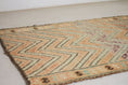 Load image into Gallery viewer, Vintage Moroccan Rug – Handmade Wool Berber rug, 6x9 ft – Peach beni mguild rug