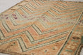 Load image into Gallery viewer, Vintage Moroccan Rug – Handmade Wool Berber rug, 6x9 ft – Peach beni mguild rug