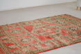 Load image into Gallery viewer, Vintage Moroccan Rug – Handmade Wool Berber rug, 5x11 ft – Pink beni mguild rug