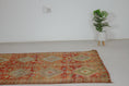 Load image into Gallery viewer, Vintage Moroccan Rug – Handmade Wool Berber rug, 6x10 ft – Red beni mguild rug