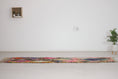 Load image into Gallery viewer, Pink 10x2 Moroccan Runner Rug – wool runner rug, runner rug, Handmade Wool Rug