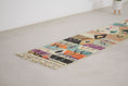 Load image into Gallery viewer, Multicolored 10x2 Moroccan Runner Rug – moroccan runner, runner rug, Handmade Wool Rug