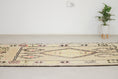 Load image into Gallery viewer, Vintage Moroccan Rug – Handmade Wool Berber rug, 5x11 ft – Yellow beni mguild rug