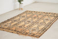 Load image into Gallery viewer, Vintage Moroccan Rug – Handmade Wool Berber rug, 5x9 ft – Peach beni mguild rug
