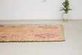 Load image into Gallery viewer, Vintage Moroccan Rug – Handmade Wool Berber rug, 6x8 ft – Pink beni mguild rug