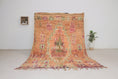 Load image into Gallery viewer, Vintage Moroccan Rug – Handmade Wool Berber rug, 5x9 ft – Peach beni mguild rug