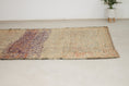 Load image into Gallery viewer, Vintage Moroccan Rug – Handmade Wool Berber rug, 6x9 ft – Peach beni mguild rug