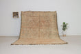 Load image into Gallery viewer, Vintage Moroccan Rug – Handmade Wool Berber rug, 6x9 ft – Peach beni mguild rug