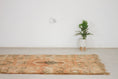 Load image into Gallery viewer, Vintage Moroccan Rug – Handmade Wool Berber rug, 5x11 ft – Peach beni mguild rug