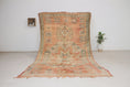 Load image into Gallery viewer, Vintage Moroccan Rug – Handmade Wool Berber rug, 5x10 ft – Peach beni mguild rug