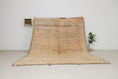 Load image into Gallery viewer, Vintage Moroccan Rug – Handmade Wool Berber rug, 7x10 ft – Peach beni mguild rug