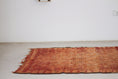 Load image into Gallery viewer, Vintage Moroccan Rug – Handmade Wool Berber rug, 7x9 ft – Red beni mguild rug