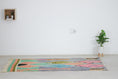 Load image into Gallery viewer, Gray 8x5 Berber Rug – multi colored area rug, wool berber rugs, Handmade Wool Rug