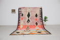 Load image into Gallery viewer, Pink 8x5 Berber Rug – moroccan wool rug, boho living room rug, Handmade Wool Rug
