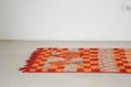 Load image into Gallery viewer, Red 8x5 Moroccan Colorful Rug – colorful moroccan rug, boho rug, Handmade Wool Rug