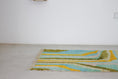 Load image into Gallery viewer, Green 8x5 Berber Rug – moroccan rug, moroccan berber rug, Handmade Wool Rug