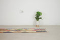 Load image into Gallery viewer, Pink 11x2 Berber Runner Rug – berber runner rug, wool runner rug, Handmade Wool Rug