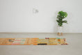 Load image into Gallery viewer, Orange 9x2 Berber Runner Rug – runner rug carpet, berber runner rug, Handmade Wool Rug