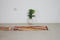 Load image into Gallery viewer, Orange 14x2 Boujad Runner Rug – hallway runner rugs, runner rug carpet, Handmade Wool Rug