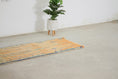 Load image into Gallery viewer, Green 9x2 Boujad Runner Rug – moroccan runner rugs, moroccan carpet runner, Handmade Wool Rug