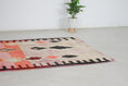 Load image into Gallery viewer, Pink 8x5 Berber Rug – moroccan wool rug, boho living room rug, Handmade Wool Rug