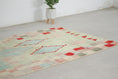 Load image into Gallery viewer, Green 8x5 Berber Rug – boujaad rug, multi color rug, Handmade Wool Rug