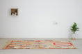 Load image into Gallery viewer, Orange 8x5 Boujad Rug – area rugs boho, boujad rugs morocco, Handmade Wool Rug