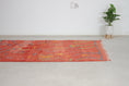 Load image into Gallery viewer, Red 8x5 Boujad Rug – colorful area rug, boho area rug, Handmade Wool Rug