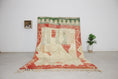 Load image into Gallery viewer, Red 8x5 Moroccan Colorful Rug – boho rug, boujad rugs morocco, Handmade Wool Rug