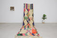 Load image into Gallery viewer, Pink 11x2 Berber Runner Rug – berber runner rug, wool runner rug, Handmade Wool Rug