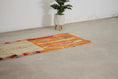 Load image into Gallery viewer, Orange 9.5x2 Moroccan Runner Rug – runner rug carpet, berber runner rug, Handmade Wool Rug