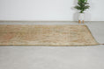 Load image into Gallery viewer, Vintage Moroccan Rug – Handmade Wool Berber rug, 6x11 ft – Peach beni mguild rug