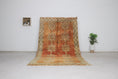 Load image into Gallery viewer, Vintage Moroccan Rug – Handmade Wool Berber rug, 5x10 ft – Red beni mguild rug