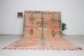 Load image into Gallery viewer, Vintage Moroccan Rug – Handmade Wool Berber rug, 6x10 ft – Peach beni mguild rug