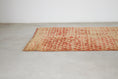 Load image into Gallery viewer, Vintage Moroccan Rug – Handmade Wool Berber rug, 5x7.5 ft – Orangee beni mguild rug
