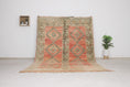 Load image into Gallery viewer, Vintage Moroccan Rug – Handmade Wool Berber rug, 5.5x9 ft – Peach beni mguild rug
