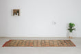 Load image into Gallery viewer, Vintage Moroccan Rug – Handmade Wool Berber rug, 5x9 ft – Peach beni mguild rug